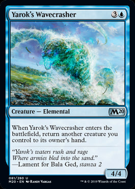 Yarok's Wavecrasher MTG Core 2020 - 081 Non-Foil