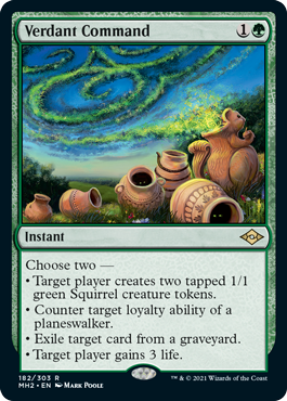 Verdant Command Foil