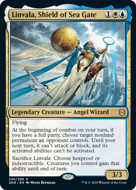 Linvala, Shield of Sea Gate MTG Zendikar Rising #226