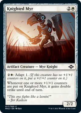 Knighted Myr Foil