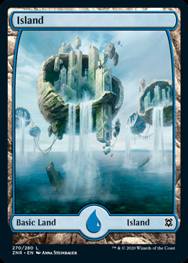 Full Art Island MTG Zendikar Rising #270
