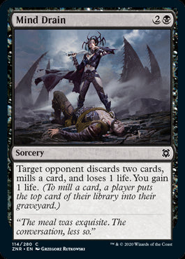 Mind Drain MTG Zendikar Rising #114