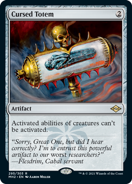 Cursed Totem Foil-Etched