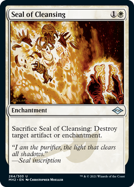 Seal Of Cleansing Foil-Etched