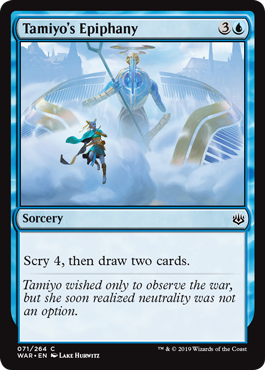 Tamiyo's Epiphany FOIL - 071 War Of The Spark