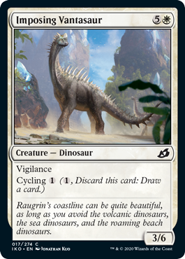 MTG Singles Ikoria | Imposing Vantasaur 017