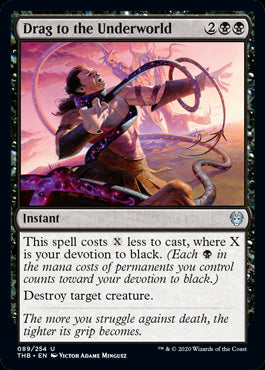 Drag to the Underworld Theros Beyond Death - 089 Non-Foil