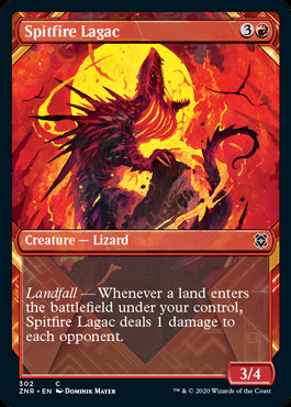 Expedition Frame Spitfire Lagac MTG Zendikar Rising 302