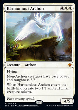 Harmonious Archon Throne of Eldraine - 017 Non-Foil