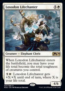 Loxodon Lifechanter MTG Core 2020 - 027 Non-Foil