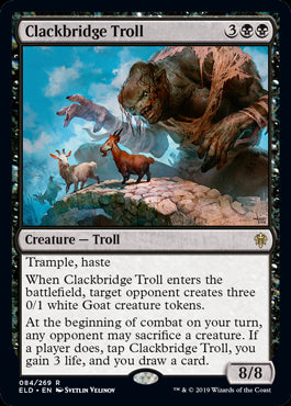 Clackbridge Troll Throne of Eldraine - 084 Non-Foil