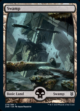Full Art Swamp MTG Zendikar Rising #274