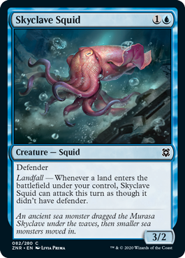 Skyclave Squid MTG Zendikar Rising #082