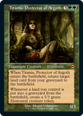 Titania, Protector Of Argoth Retro