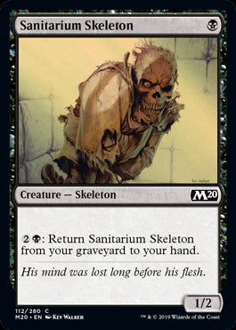 Sanitarium Skeleton MTG Core 2020 - 112 Non-Foil
