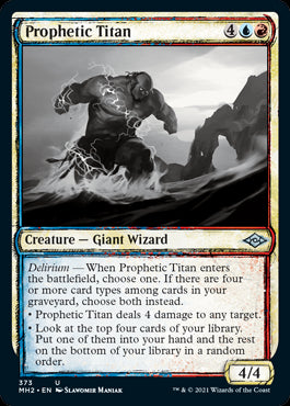 Prophetic Titan Showcase Foil