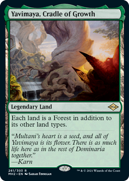 Yavimaya, Cradle Of Growth Foil