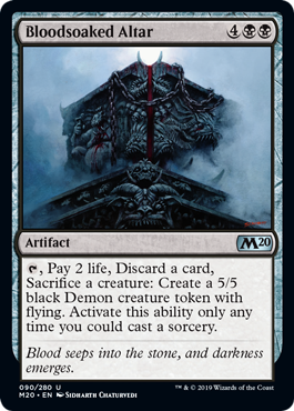 Bloodsoaked Altar MTG Core 2020 - 090 Non-Foil