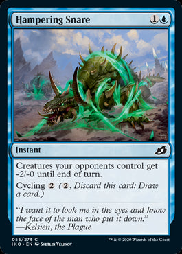 MTG Singles Ikoria | Hampering Snare 055