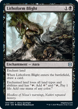 Lithoform Blight MTG Zendikar Rising #109