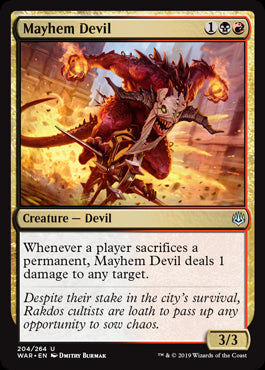 Mayhem Devil MTG Singles