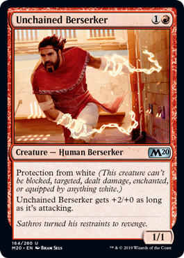 Unchained Berserker MTG Core 2020 - 164 Non-Foil