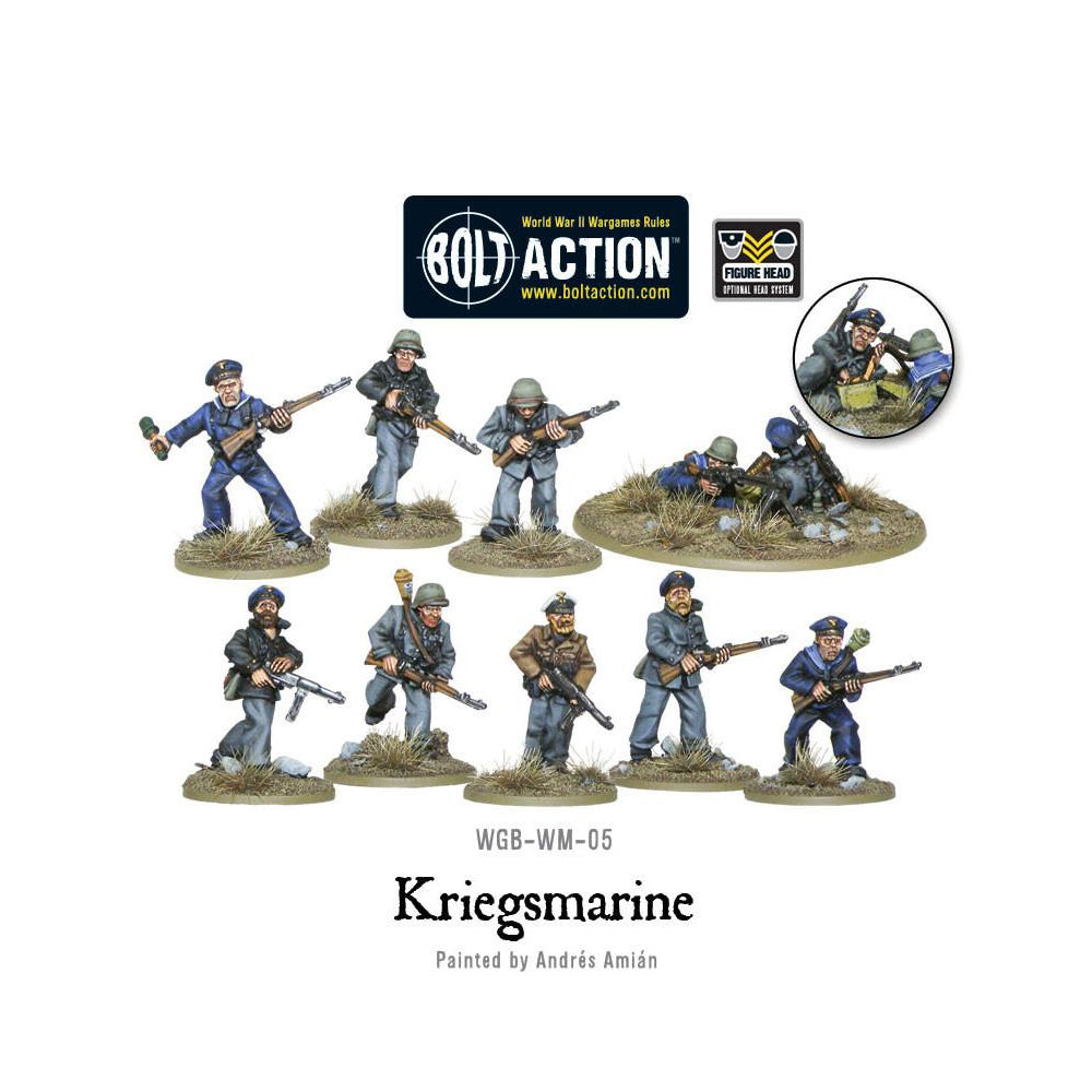 Painted Bolt Action Kriegsmarine Example
