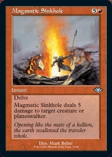 Magmatic Sinkhole Retro Foil