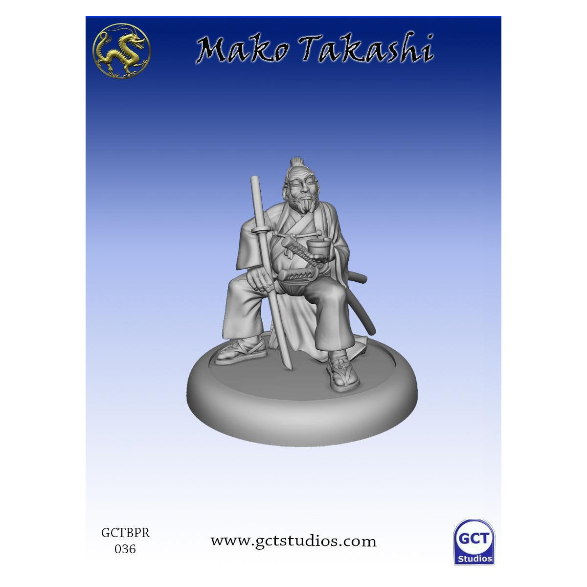 Takashi Mako Bushido Prefecture Of Ryu Blister