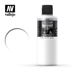 White Airbrush Primer - 200ml Mecha Color
