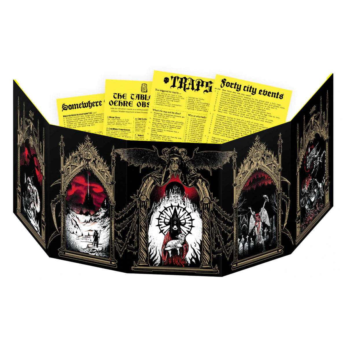 MÖRK BORG RPG GM Screen