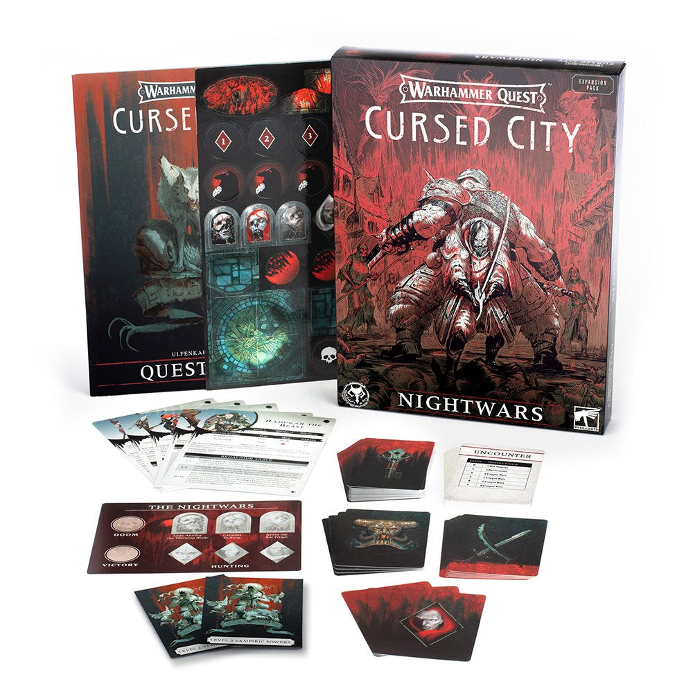 What's Inside Warhammer Quest Cursed City: Nightwars