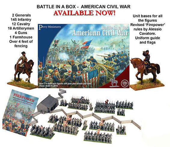 Battle in a Box - American Civil War (Perry Miniatures)