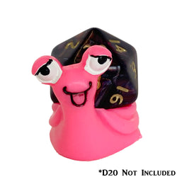 Lucky Snail D20 Holder Pink