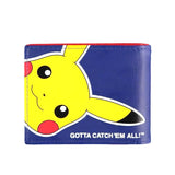 Pikachu Wallet Blue & Red