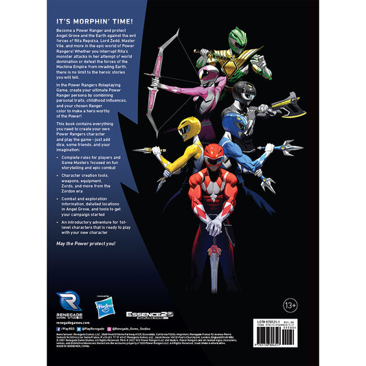 Power Rangers RPG Core Rulebook