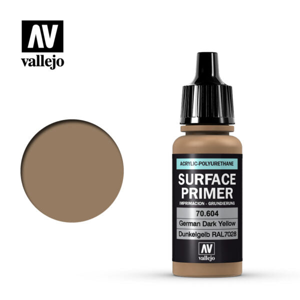 German Dark Yellow - 17Ml Surface Primers