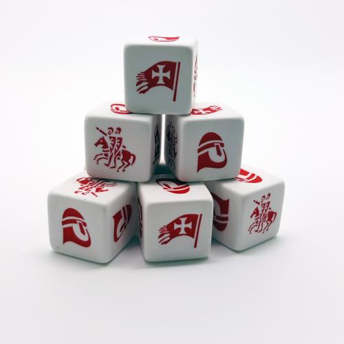 SAGA: Dice - Age of Crusades Christian Factions Dice