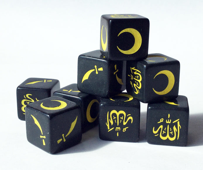 Saga Age of Crusades: Muslim Factions Dice: www.mightylancergames.co.uk