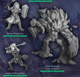 Extra Large Earth Elemental Gaming Miniature