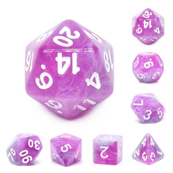 Mythic Stars Shine dice set for Role playing games
