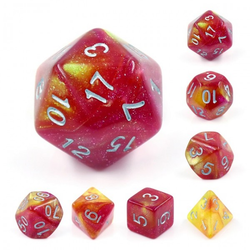 Mythic Solar Wind dice set for role playing games