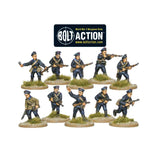 Bolt Action Soviet Naval Brigade Squad Metal Miniatures