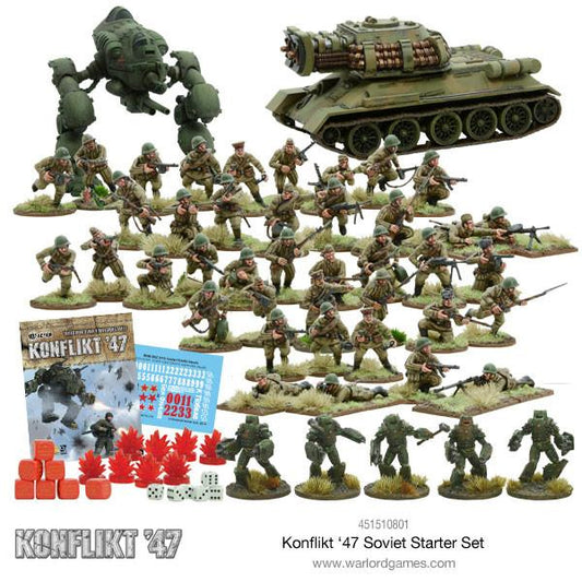 Soviet Army Konflikt 47 Starter Set