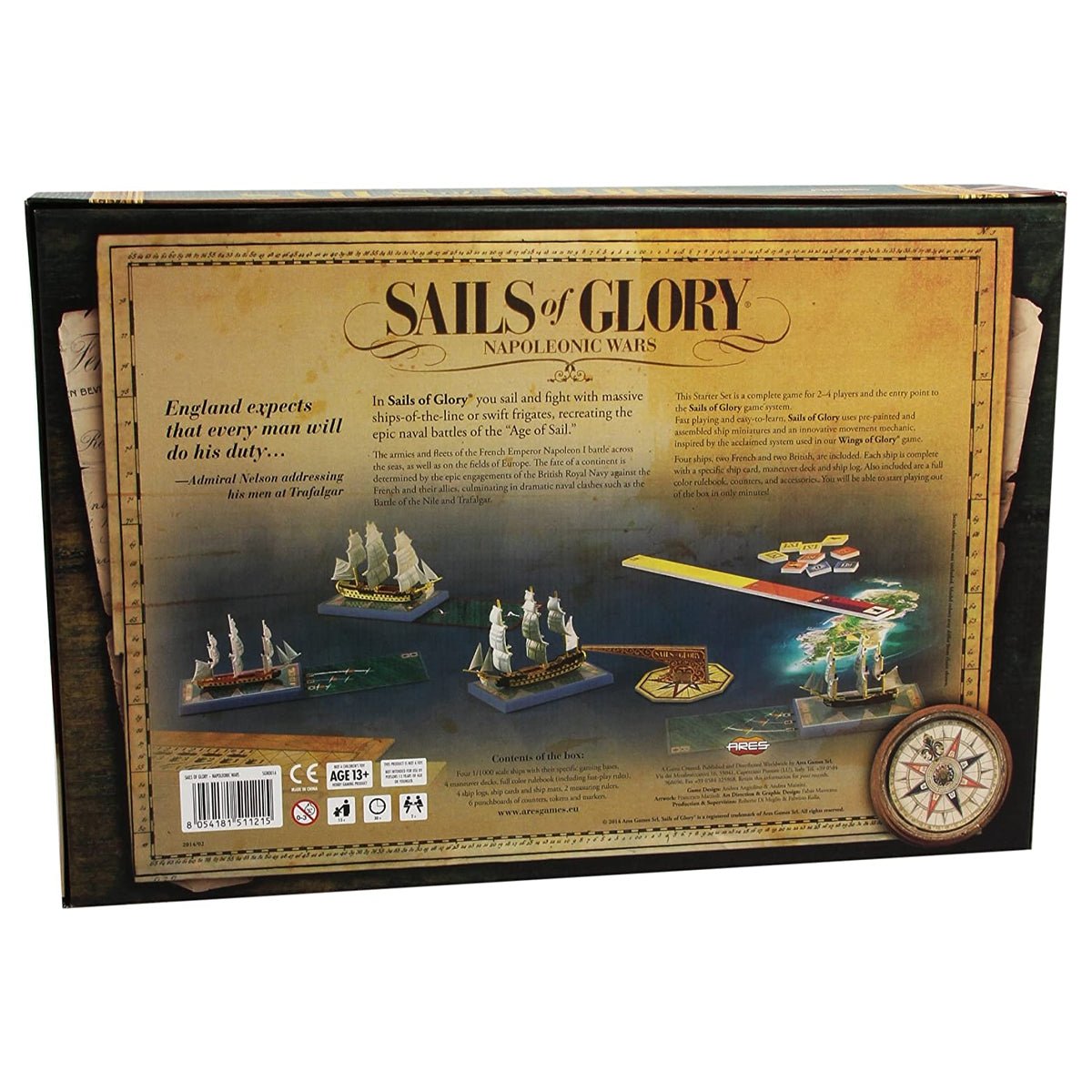 What's Inside Sails of Glory Starter Set