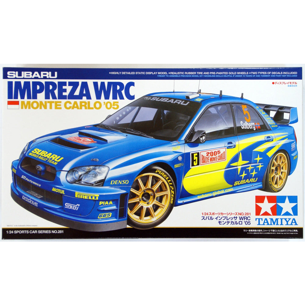 Subaru Impreza WRC Monte Carlo '05 - Tamiya 1/24 Scale Model Kit