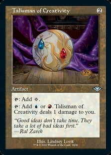 Talisman Of Creativity Retro Foil