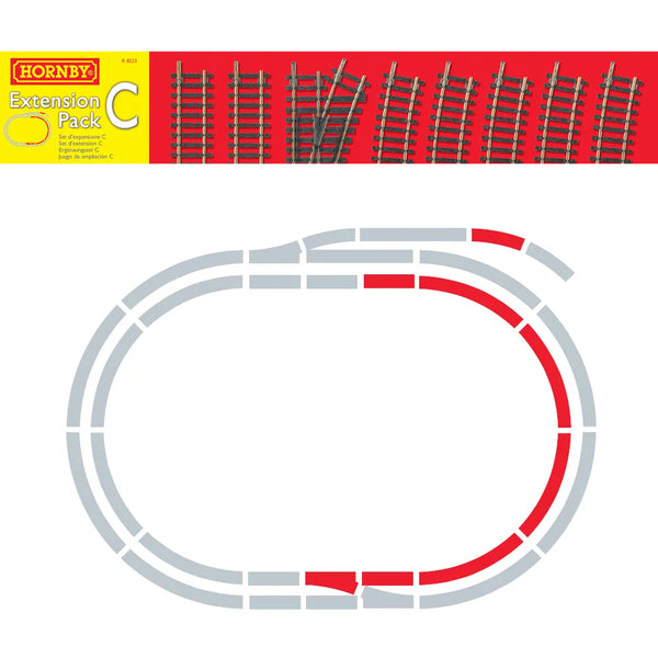 Hornby Track Extension Pack C - R8223