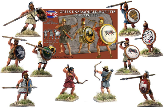 Greek Unarmoured Hoplites and ar...