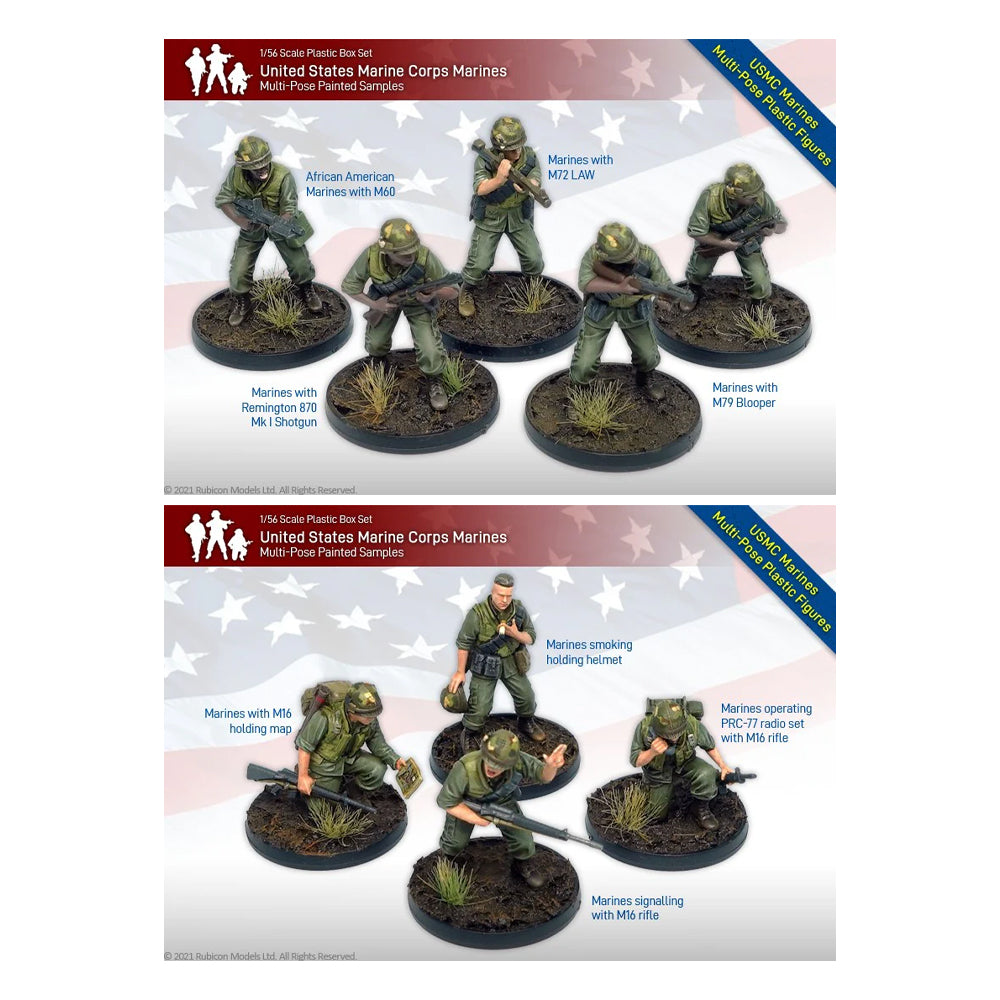 Rubicon Models 1:56 Scale USMC Marines